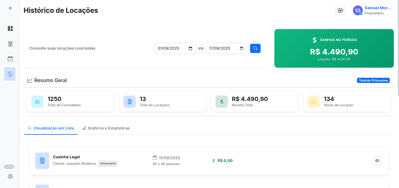Controle Financeiro